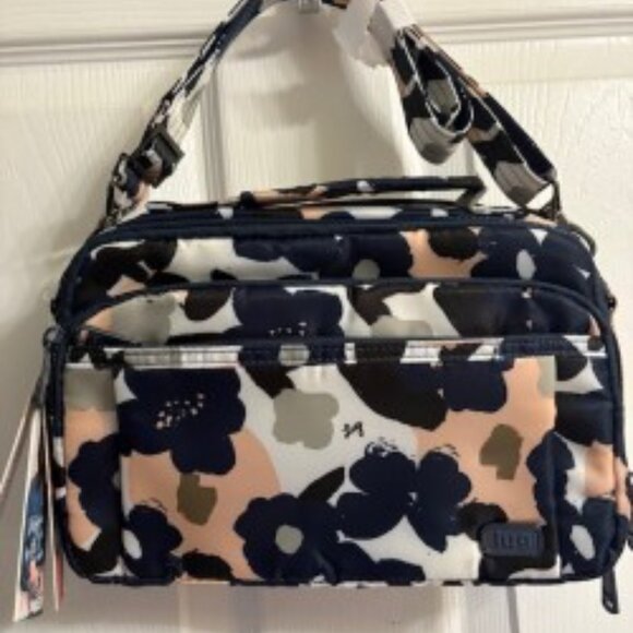 Lug-Scoop Crossbody-Floral Multi-NWT - Picture 2 of 5